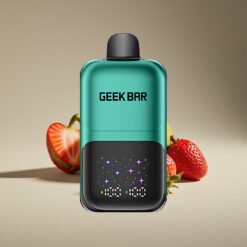 Wholesale Suomi GEEK BAR 2GO 50000 Puffs Mansikka & Kiivi Interactive Screen Dual Tanks Rechargeable