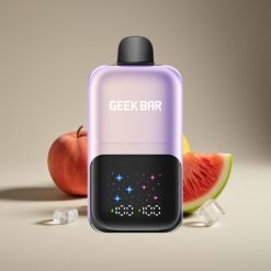 Wholesale Suomi GEEK BAR 2GO 50000 Puffs Persikka Mango Vesimeloni Jää Rechargeable Screen Adjustable