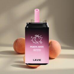 Wholesale Suomi LAVIE Aurora 11000 Puffs Persikka Mehu Type C Ladattava 22ML 650mAh