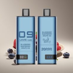 Wholesale Suomi LAVIE Cube 20000 Pussit Kertakäyttöinen Höyrystin Mustikka Vadelma Viinirääsy Jää