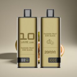 Wholesale Suomi LAVIE Cube 20000 Pussit Kertakäyttöinen Höyrystin Passiohedelmä Kiivi Guava 28ML Type C