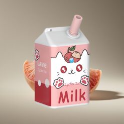 Wholesale Suomi LAVIE Milk 7000 Pussit Kertakäyttöinen Höyrystin Litsi-Jää 16ML 600mAh Type C