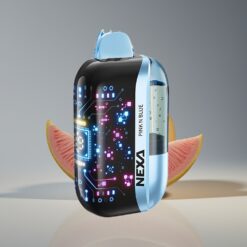 Wholesale Suomi NEXA Ultra 50000 Puffit 20ml 800mAh 5% Nikotiini Pinkki ja Sininen 3D Näyttö Type-C