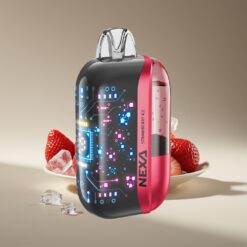 Wholesale Suomi NEXA Ultra 50K 50000 Suudelmaa Mansikkajää 20ml 800mAh 5% Type-C 0.9ohm