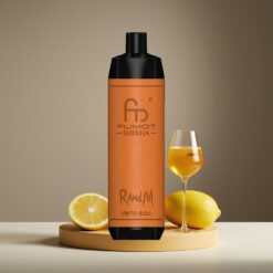 Wholesale Suomi RandM Fumot Shisha 10000 Pussit Vimto Härkä Mesh Coil LED Type-C 18ml 0.5% Nikotiini