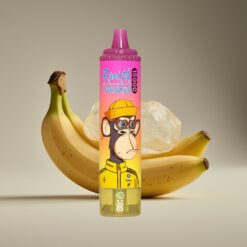 Wholesale Suomi RandM Fumot Tornado 15000 Puffs Banaani-Jää Mesh LCD Type-C Ladattava