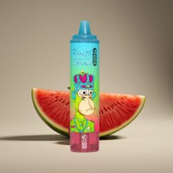 Wholesale Suomi RandM Fumot Tornado 15000 Puffs Mansikka-Arbuusi 25ml 850mAh Mesh LCD Type-C