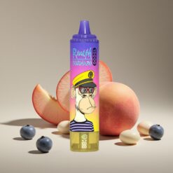 Wholesale Suomi RandM Fumot Tornado 15000 Puffs Persikka Mustikka Karkki 25ml 850mAh Mesh LCD Type-C