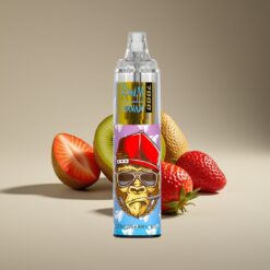 Wholesale Suomi RandM Fumot Tornado 7000 Pussaa Mansikka-Kiivi 14ML Mesh Coil Type-C RGB Ilmavirtaus