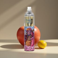 Wholesale Suomi RandM Fumot Tornado 7000 Pussit Punainen Omena Sitruuna Mesh Type-C RGB Ilmavirtaus