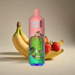 Wholesale Suomi RandM Fumot Tornado 9000 Mansikka Banaani Mesh Coil 850mAh 18mL RGB