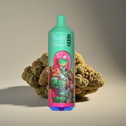 Wholesale Suomi RandM Fumot Tornado 9000 Puffs 18ml 850mAh Sininen Razz Kush Mesh RGB 54 Makua