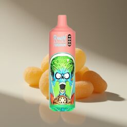 Wholesale Suomi RandM Fumot Tornado 9000 Puffs 54 Makua Nappula-karhu Mesh Coil RGB Näyttö 18 mL 850 mAh