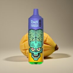 Wholesale Suomi RandM Fumot Tornado 9000 Puffs Mango 850 mAh 18 mL Mesh Coil RGB Display