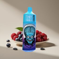 Wholesale Suomi RandM Fumot Tornado 9000 Puffs Mustikka Kirsikka Karpalo Mesh Coil RGB Näyttö 54 Makua