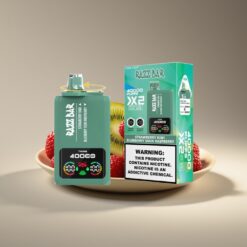 Wholesale Suomi Razz Bar 40000 Puff Kertakäyttöinen Höyrystin Mansikka-Kiivi - Mustikka-Hapanvadelma 1.0Ohm 2 Mesh Coil 650mAh