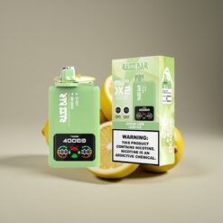 Wholesale Suomi Razz Bar 40000 Puffaa Kertakäyttöinen Höyrystin Sitriuna-Lime - Jäähedelmä Näyttö Verkkokela Type-C