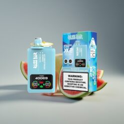 Wholesale Suomi Razz Bar 40000 Puffs Sininen Vadelma Jää-Mansikka Vesimeloni Kuplakumi Näyttö 1.0Ohm 2