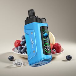 Wholesale Suomi Razz Bar 45000 Puhallusta Mustikkajää 1.0 Ohm Mesh Type-C Ladattava