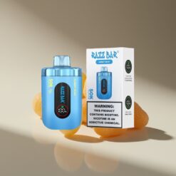 Wholesale Suomi Razz Bar 50K Suu Pussahdus Vape Karkkimaku 1.0Ohm Mesh 650mAh Type-C 2%