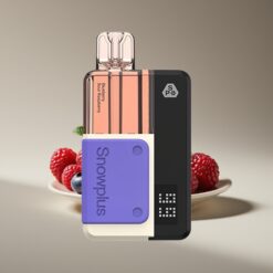 Wholesale Suomi Snowplus Swift 5000 Suuta Mustaherkka-Hapan Vadelma Kaksoishila 1000mAh