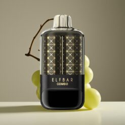 ELF BAR COMBO 25000 Puffaa Kertakäyttöinen Vape Viheriä Viinirypäle & Viinirypäle 700mAh Type-C