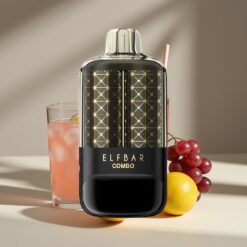 ELF BAR COMBO 25000 Puhallusta Vaihtoehtoinen Vape Pink Lemonadi & Greippihedelmä 22ml 700mAh