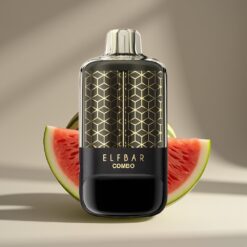 ELF BAR COMBO 25000 Tuhkaa Vesimeloni&Mansikka 22ml 700mAh