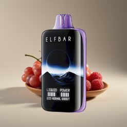 Elf Bar MoonNight 40000 Puffaa Viinirypäle-Vadelma Ladattava