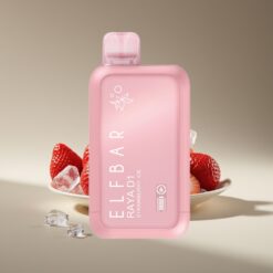 Elf Bar Raya D1 13000 Puffs Mansikoitu Jää 18ml