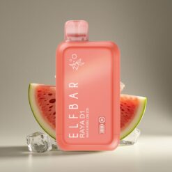 Elf Bar Raya D1 13000 Puhallusta Vesimeloni Jää + 18ml/Näyttö