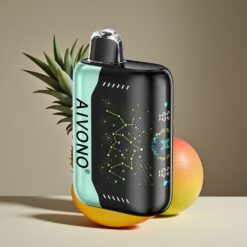 Wholesale Suomi Aivono Aim Boom 25000 Puffs Kirpeä Mango Ananas 28ml Type-C 650mAh 1.2ohm