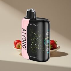 Wholesale Suomi Aivono Aim Boom 25000 Puffs Mansikka B Pop 0-5% 28ml 650mAh 1.2ohm Type-C