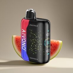 Wholesale Suomi Aivono Aim Boom 25000 Pussit Jäätinen Vesimeloni Kirsikka 0-5% Nikotiinia 28ml 650mAh