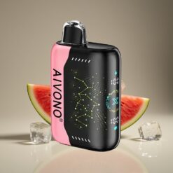 Wholesale Suomi Aivono Aim Boom 25000 Pussit Vesimelonijää 0% 28ml 650mAh 1.2 ohm Type-C