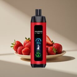 Wholesale Suomi Aivono Aim Fatpro 22000 Pussaa Mansikkapunch 0-5% Nikotiini 28ml 600mAh