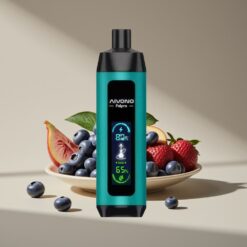 Wholesale Suomi Aivono Aim Fatpro 22000 Pussit Mustikka Mesh Coil 28ml 600mah Eco Boost 0.6ohm