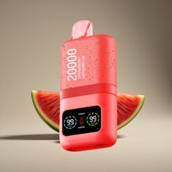 Wholesale Suomi Aivono Aim Magic 20000 Puffs Mansikka-Arbuusi 0% 5% Nikotiini LCD Type-C