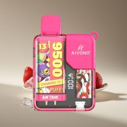 Wholesale Suomi Aivono Aim-Tank 9500 Puffs Mansikka-Jää