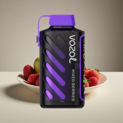 Wholesale Suomi VOZOL Gear Power 20000 Puffs Sekajmarjat S.i.L.C. Tech Dual Mesh Coil Full Screen Display 20mL