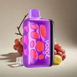 Wholesale Suomi VOZOL RAVE 40000 20/50mg/ml 1000mAh Rypälejäät Beat-Synced Party Mode