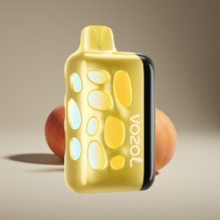 Wholesale Suomi VOZOL RAVE 40000 Mango-Persikka 20/50mg/ml 1000mAh 270° Glow Beat-Synced Party