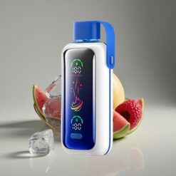 Wholesale Suomi VOZOL Star 20000 Puffs Sininen Vadelma Jää Mesh HD Näyttö 650mAh