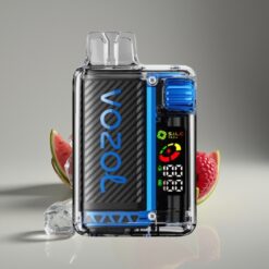 Wholesale Suomi VOZOL Vista 20000 Tuhkaa Ladattava Sininen Vadelma-Jää OLED MCU Dual Mesh